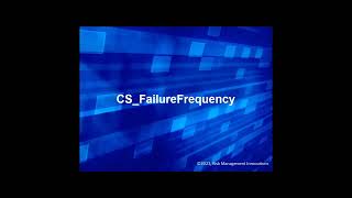 Calculate Failure Frequency with CAFTA cutsets