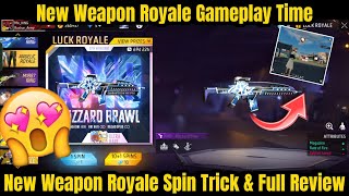 FF New Weapon Royale Full Review | FF New Weapon Royale 1 Spin Trick | New Weapon Royale Today