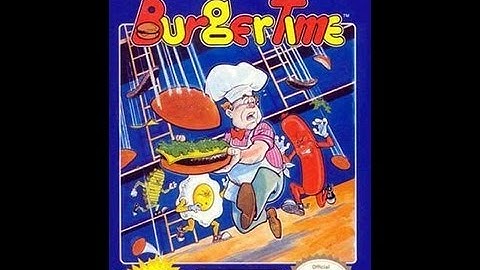 NES BurgerTime Video Walkthrough