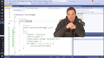 for loop design fundamentals with c#