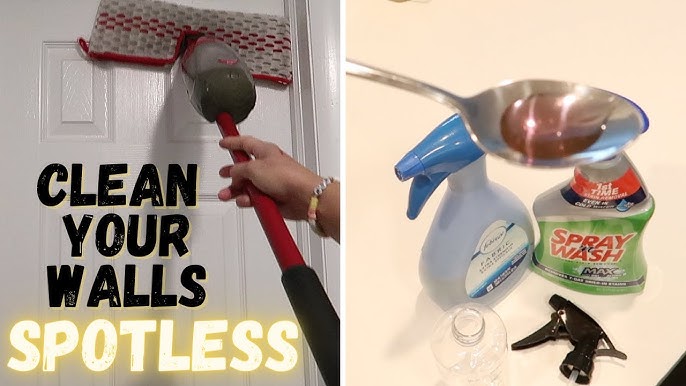 The TRUE Best Way To Clean Walls… - Just Add Paint