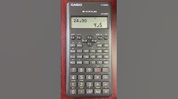 Mínimo Común Múltiplo MCM FX82MS #calculadora #statistics #probabilidades #casio #ingenieria