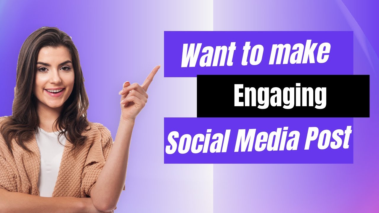 "How to Make Engaging Social Media Post | QuickAds Tutorial