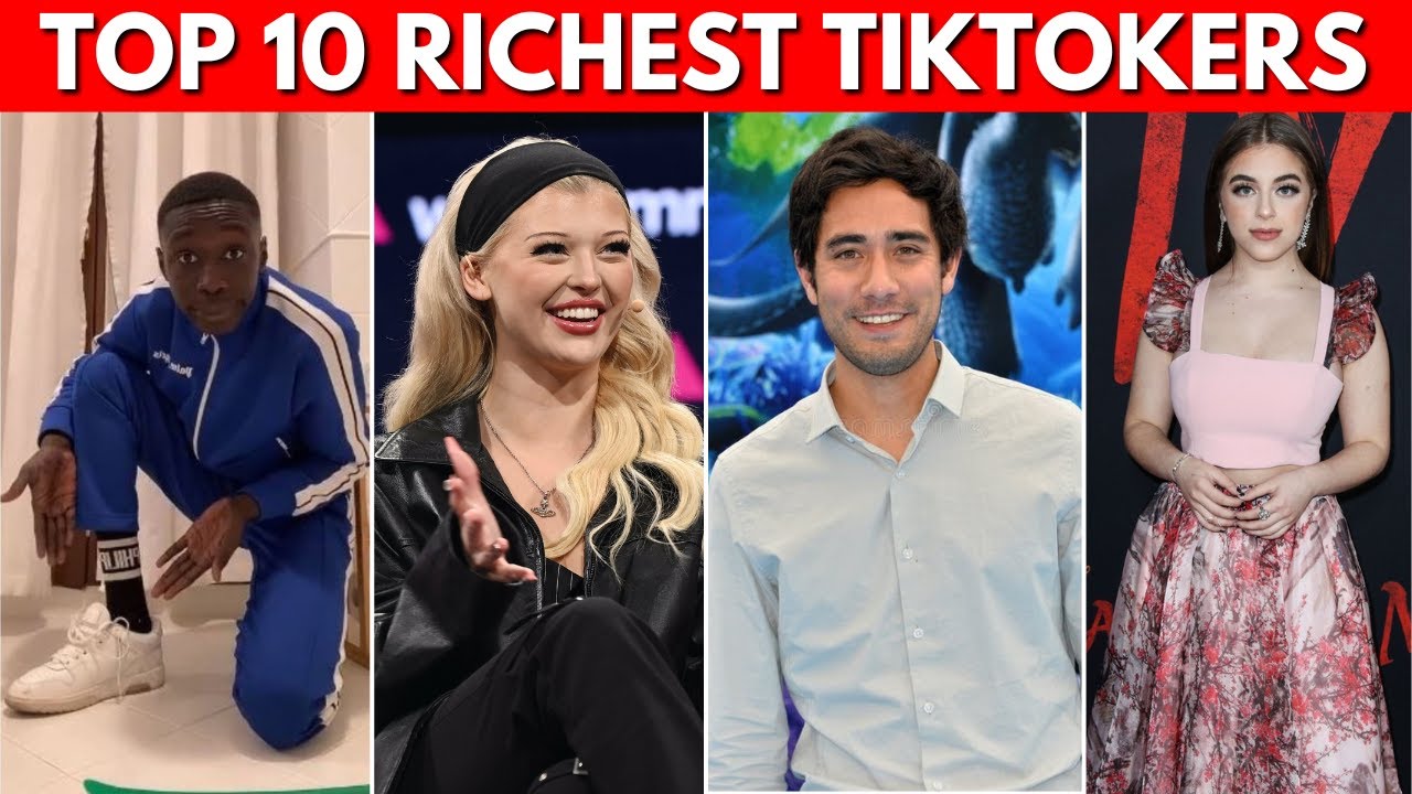 Top 10 Richest Tiktokers in the World - YouTube
