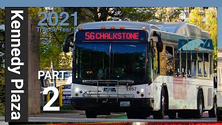 Providence, RI: RIPTA Buses at Kennedy Plaza Part Two - RIPTA TrAcSe 2021