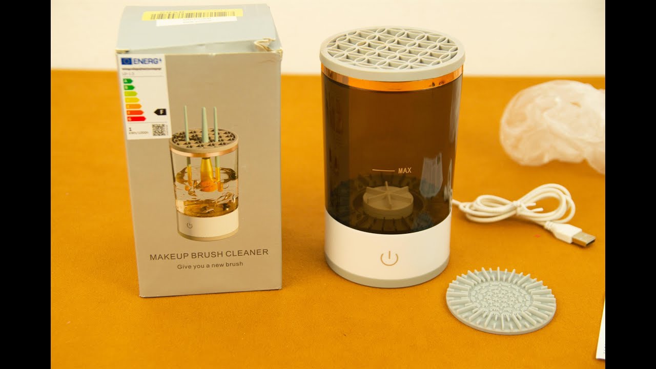 Електричний, очисник, пензлик, MakeUp Brush Cleaner, HZ-001