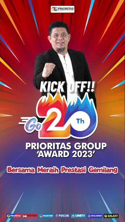Prioritas Group mepersembahkan “Kick Off Marketing”, Selasa 13 Desember 2022. #Go20thPrioritasGroup