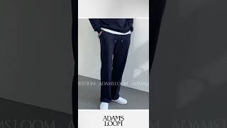 ADAMS LOOM Men’s Wide Straight Leg Sweatpants – Relaxed Fit Unisex Lounge Pants Plus Size