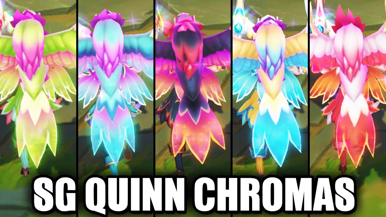 All Star Guardian Quinn Chromas | League of Legends