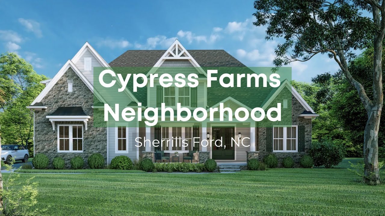Cypress Farms Neighborhood Sherrills Ford, NC YouTube