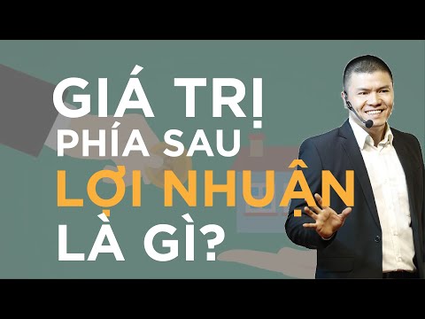 Video Giá trị phía sau lợi nhuận là gì? | Phạm Ngọc Anh - Mr... - youtube