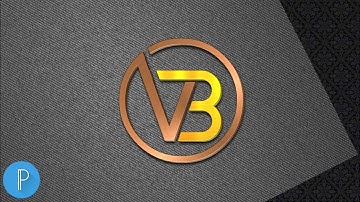 Professional 3D VB logo design on android mobile, Pixellab tutorial [ASRAFUL ART]