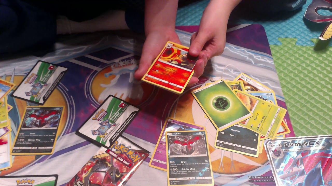 Zoroark GX Premium Collection box Break Pokemon codes YouTube