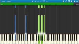 Tomaso Albinoni - Adagio in G Minor. Piano (Synthesia)