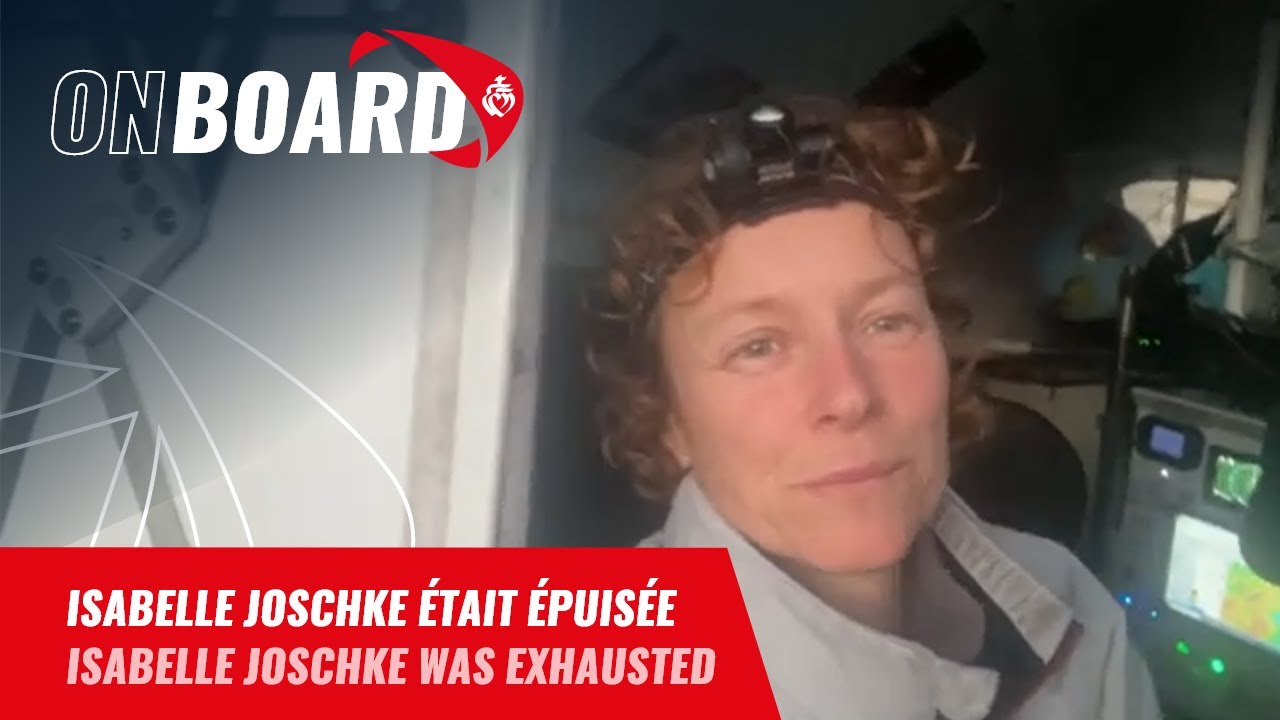 Isabelle Joschke était épuisée | Vendée Globe 2024