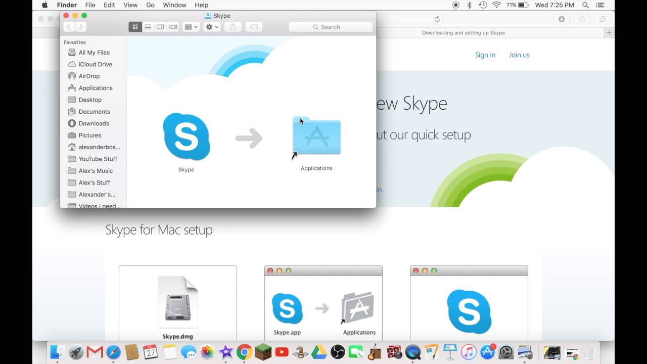 mac os skype versions