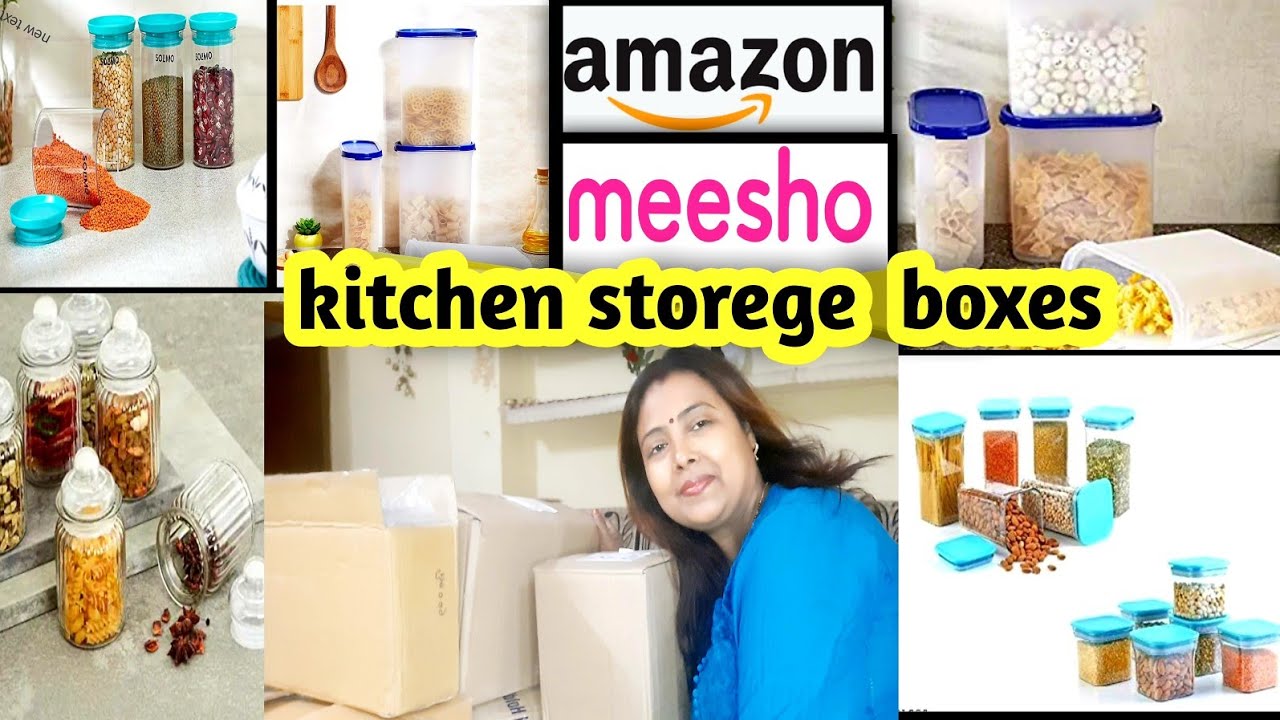 SHOPPING FOR MY NEW KITCHEN - Variety of Storage Boxes 