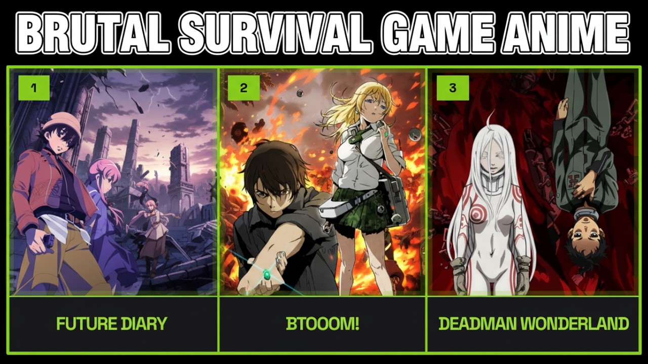 Have you watched this?   30 Brutal Survival Game Anime  Death Games
