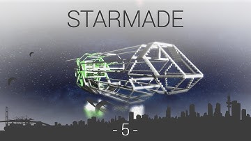 Starmade - EP5 - The spaceship starts to look like a spaceship