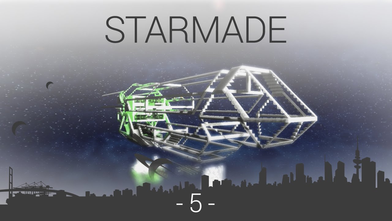 Starmade - EP5 - The spaceship starts to look like a spaceship