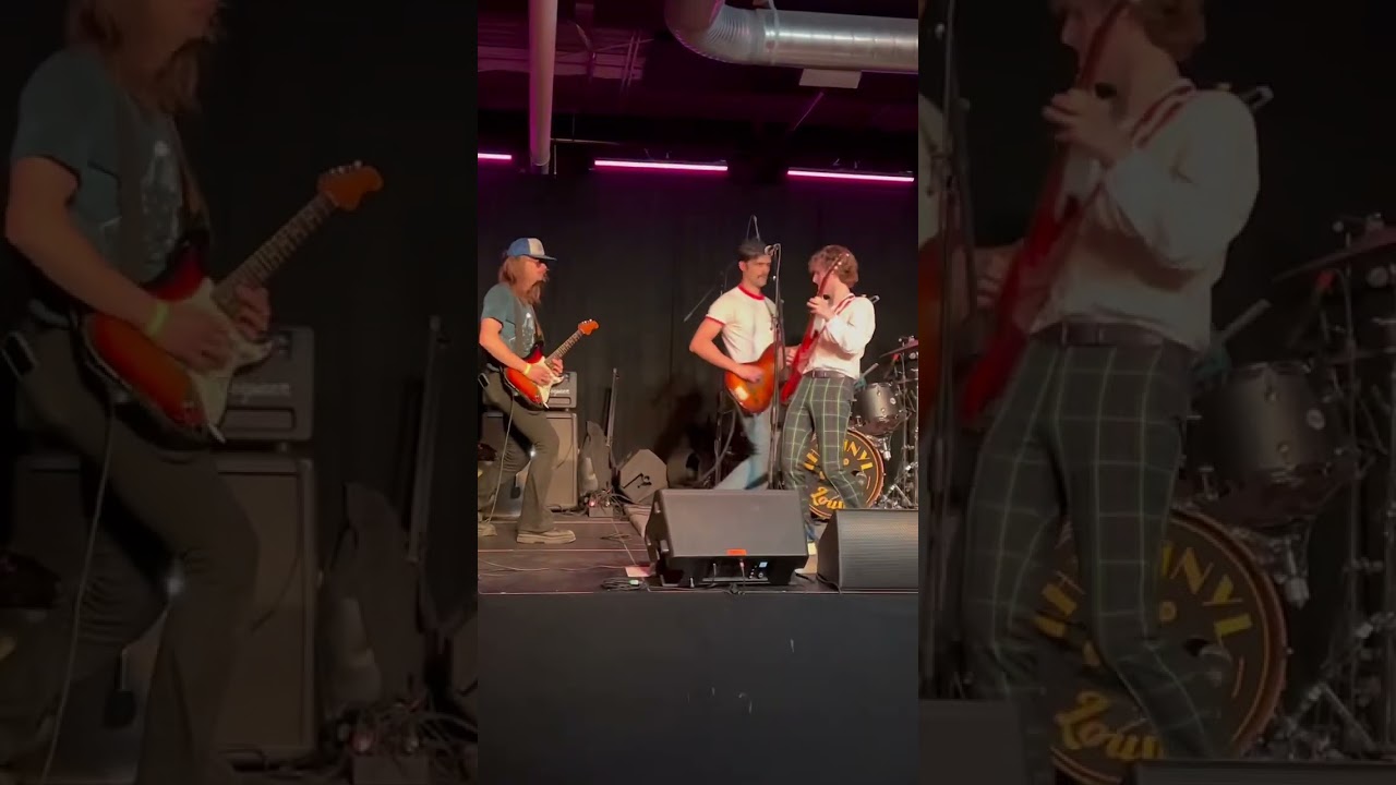 Double guitar solo and LIVE vinyl pressing from Nashville 