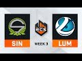 Singularity vs Luminosity - Map 1 - Mirage (ECS Season 7 - Week 3 - DAY1)