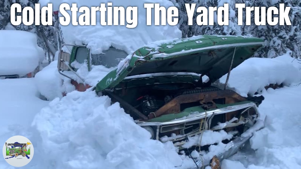 Cold Start! 1971 Ford Highboy in Below Zero