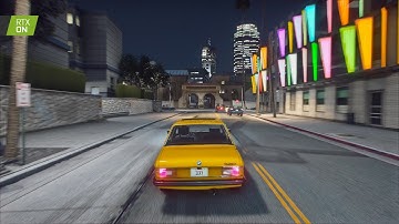 GTA 5 Insane Ray Tracing With Real Life Graphic Mod Gameplay Ultra Settings 4k60fps