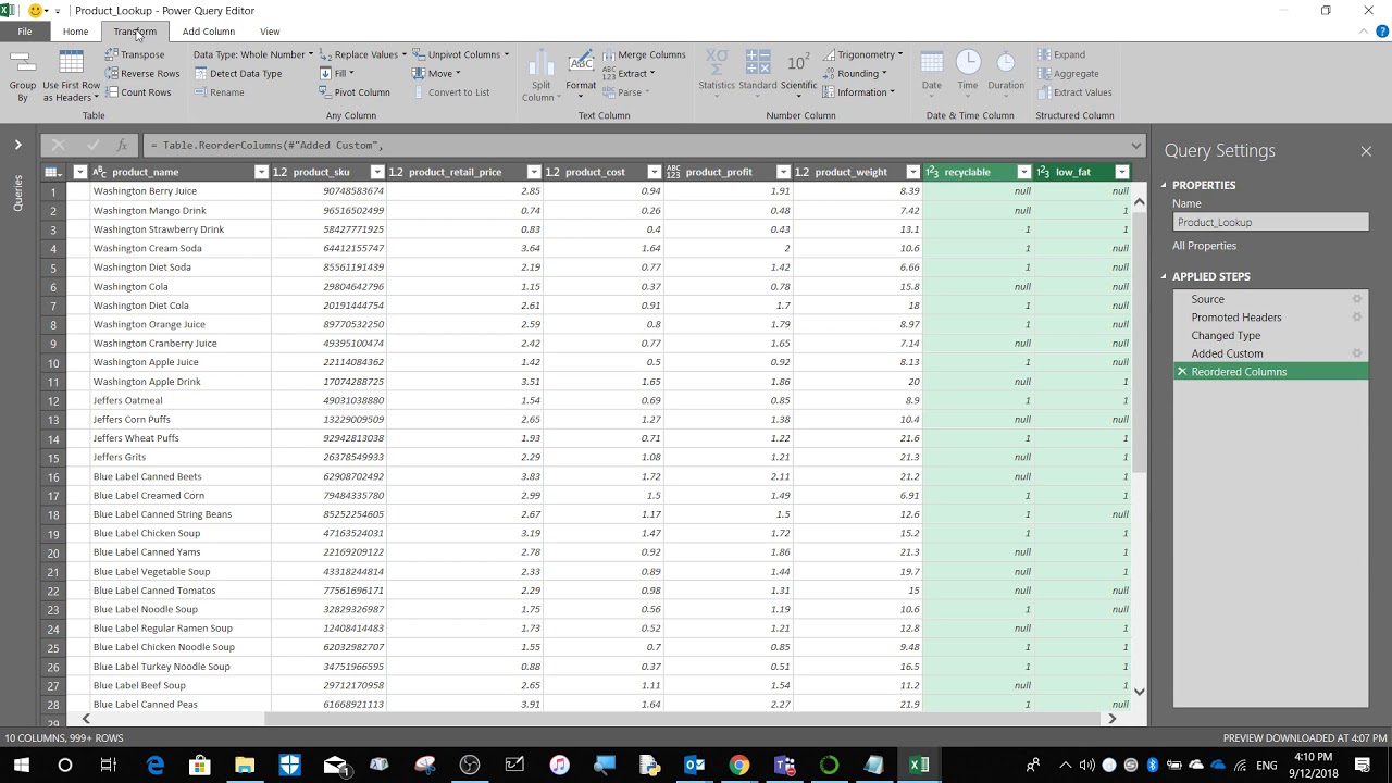 Power Query Replace Values : Excel power query: how to replace a value ...