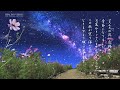 動画で伝えよう！秋のご挨拶（コスモスの花）グリーティングカード