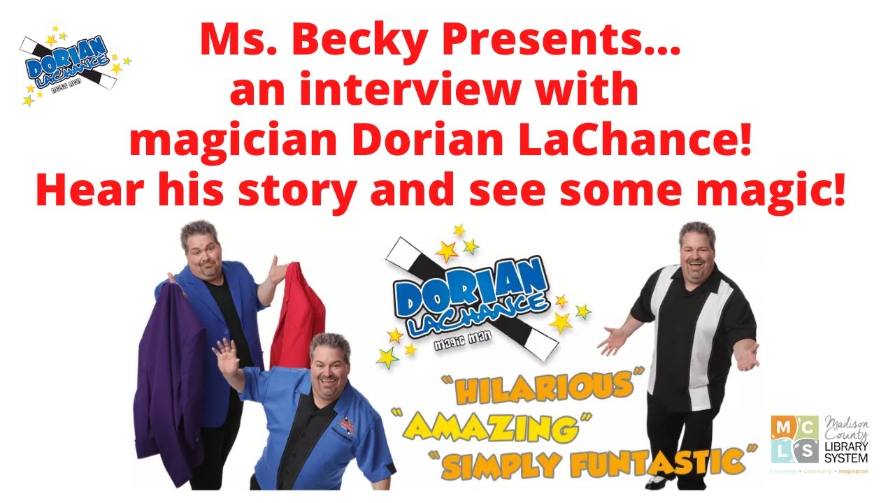 Ms. Becky Presents...Magician Dorian LaChance - YouTube