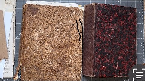 TUTORIAL HOW TO | Envelope journal in a hardcover | working inside the journal PART 7