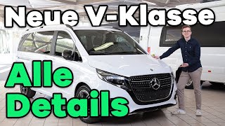 NEU Mercedes V-Klasse [2024]: Familienfahrzeug oder Luxus-Van oder beides? | Extra-Lang, Kompakt