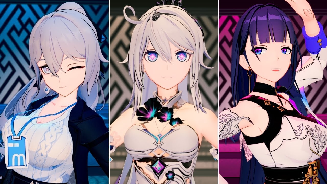 【MMD】Hurly Burly【Honkai impact 3 (崩壞3rd) 琪亞娜 Kiana Kaslana、雷電芽衣 Raiden Mei、布洛妮婭 Bronya】