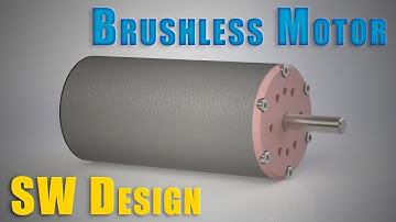 Brushless Motor Timelapse / Solidworks Design