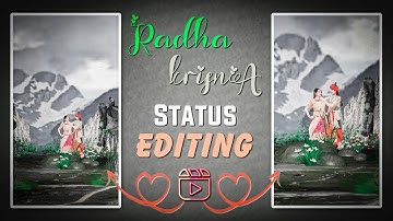 How to make 3D 4K Radha Krishna status video | couple love 3D status video tutorial Like Node Video