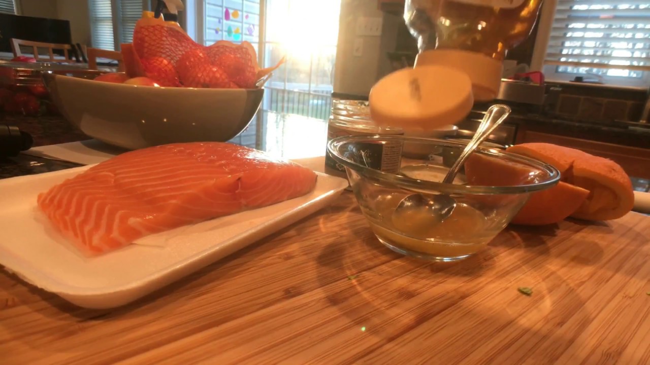 Nuwave Salmon With Orange Glaze YouTube