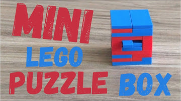 MINI LEGO PUZZLE BOX! | TUTORIAL!