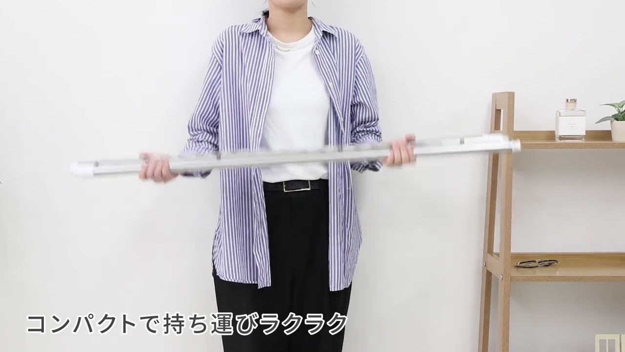 伸縮物干し竿 (2.2m～3m) ステンレス ベランダ用 屋外用 室内 洗濯