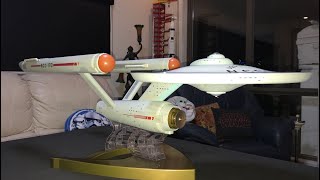 Tomy 1/350 scale USS Enterprise on Single Stand