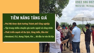 Thực địa bất động sản Hắc dịch Tóc Tiên giá rẻ có sổ đỏ dự án Residence   Bà Rịa Vũng Tàu