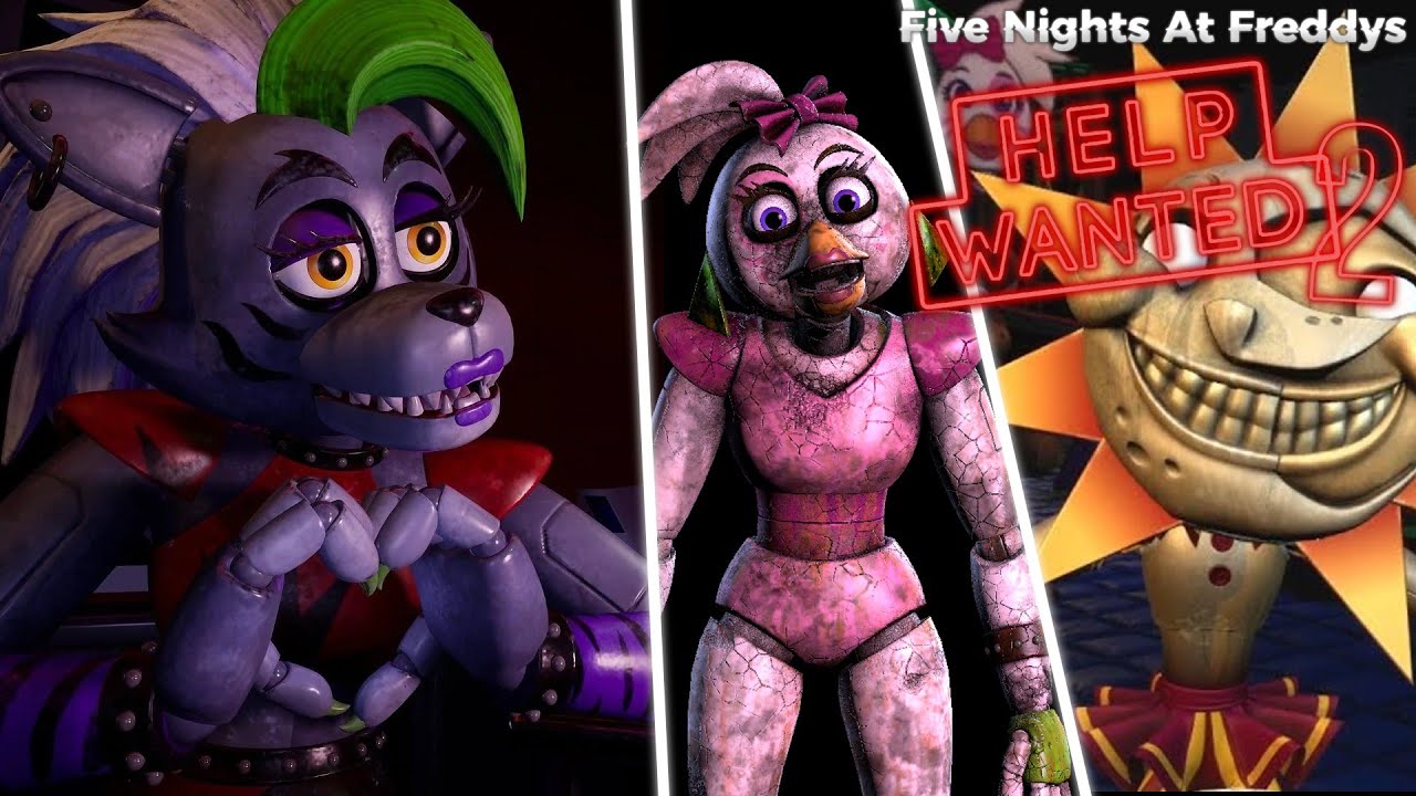 ART WITH SUN!! | Five Nights at Freddy's: HELP WANTED 2 | Part 3 - YouTube