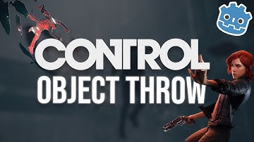 CONTROL object throw mechanic in Godot