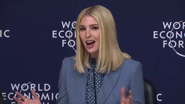 Ivanka On Disability & Women In The Workforce At WEF | Davos 2020 | 1-22-2020