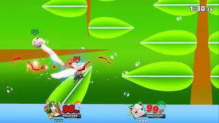 ELECTROPLANKTON WAS MISTAKE!! Palutena VS Jigglypuff   Super Smash Bros Ultimate