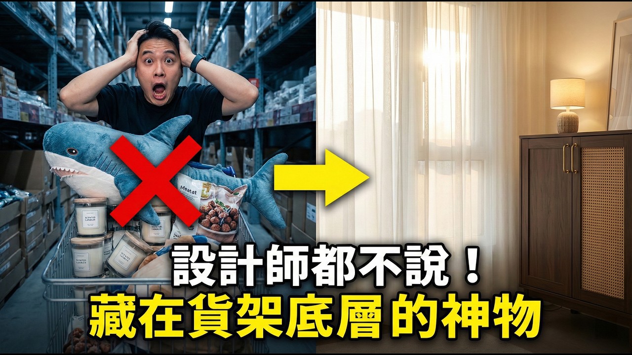 IKEA別只買肉丸！設計師私藏10款「貨架底層」神物，第3名竟是改造王者   #實用技巧 #聰明生活 #數位生活 #生活黑客