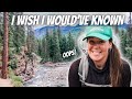 If i were starting backpacking today10 things i wish i would have known as a beginner backpacker