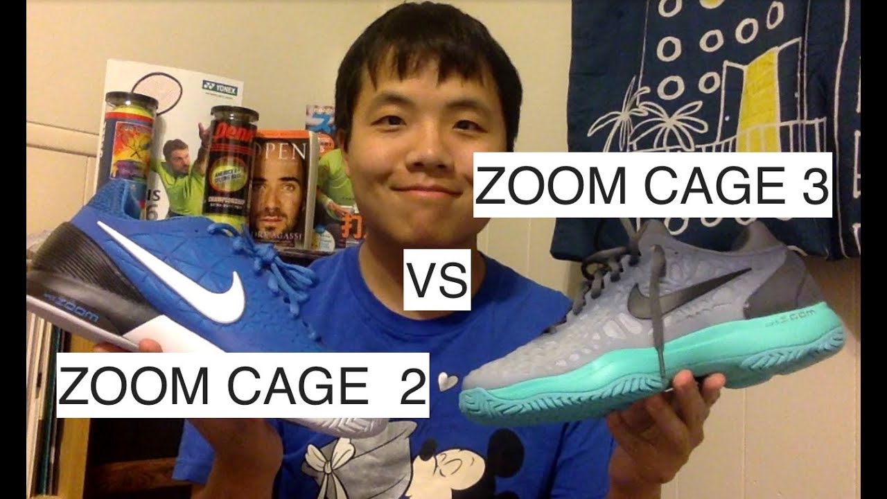 NIKE ZOOM CAGE 3 VS NIKE ZOOM CAGE 2--Which one is better?