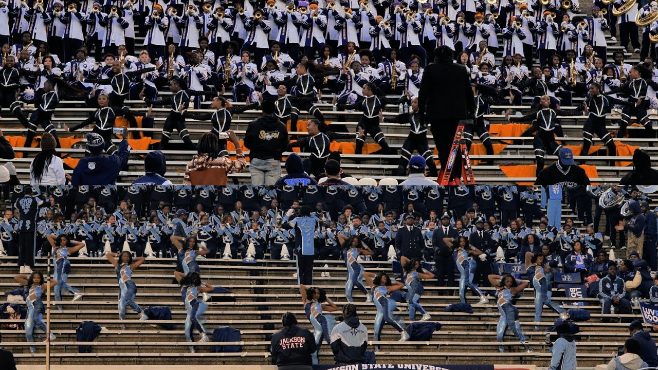 JSU J-Settes vs PV Black Foxes (Dancers POV) 5th Quarter - SWAC Championship - 2025