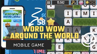 [GAMEPLAY] Word Wow Around the World | Mobile Game screenshot 1